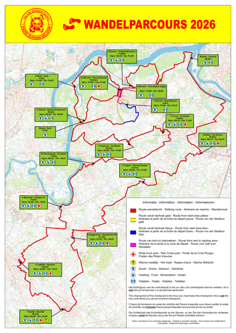 Wandelparcours 2026